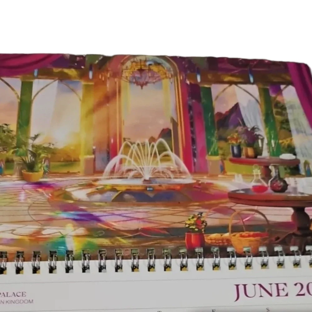 ILLUMICRATE Spiral Monthly Calendar 2024 In the Stars New Stunning Artwork